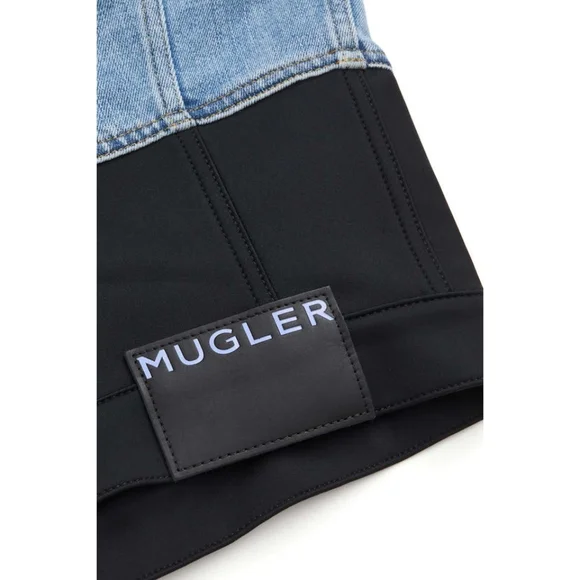 Mugler H&M Defined-Waist Denim Jacket (Mens) - Picture 2 of 3